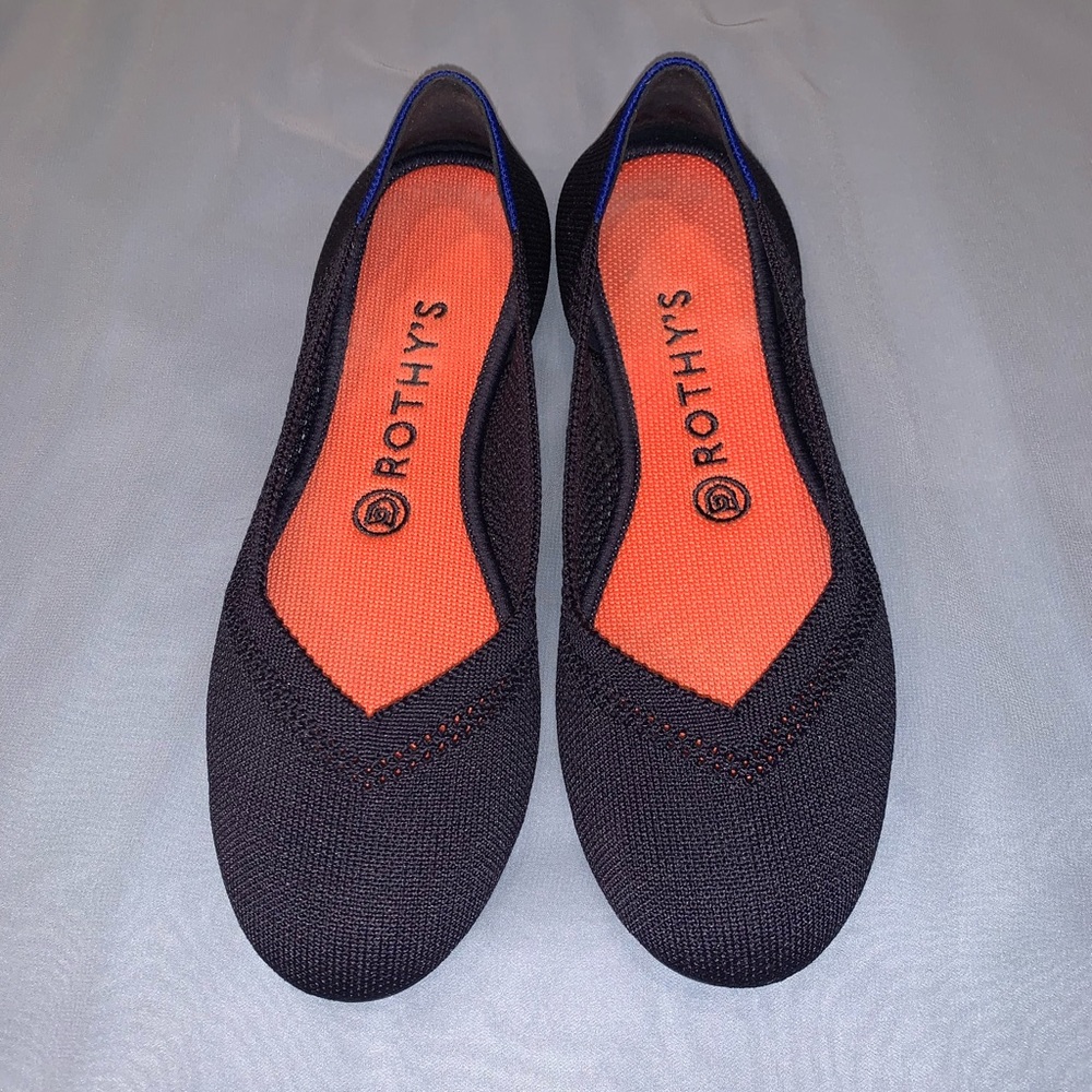 Rothy’s Maritime Navy Flats size 8